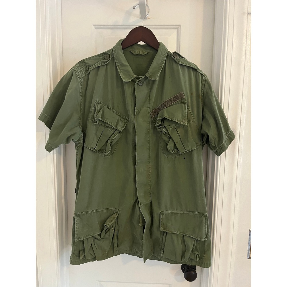 Vintage Vietnam US Army Tropical Combat Jungle Coat